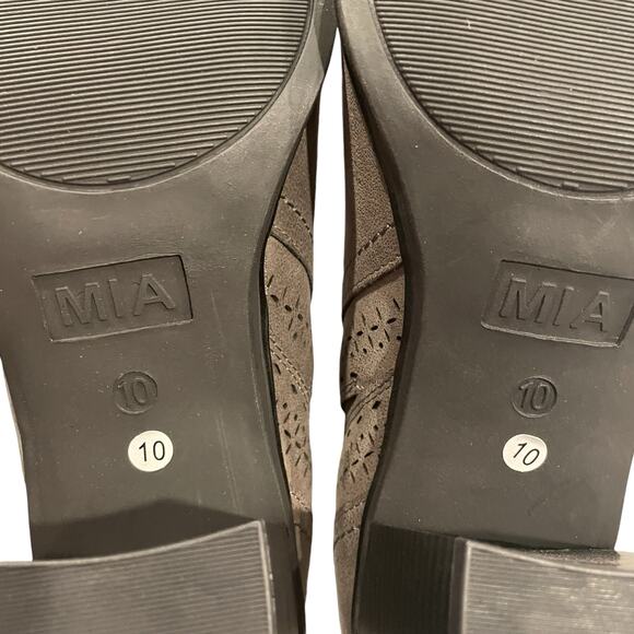 MIA Boot Sutton 10 Gray Bootie Southwest Boho Ankle Fall Fashion - Picture 9 of 9